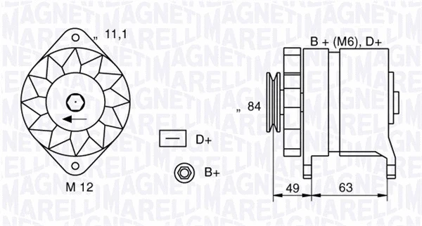Alternator (063321044010)