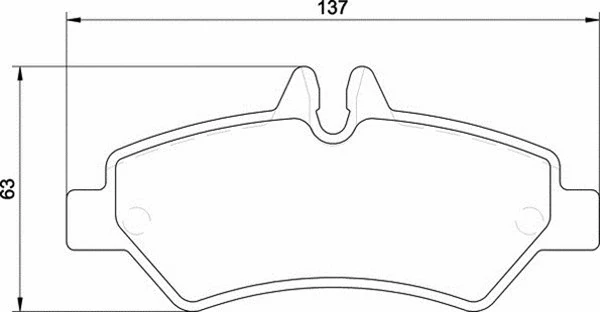 Brake Pad Set, disc brake (363700033016)
