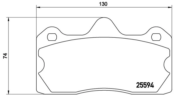 Brake Pad Set, disc brake (363700447002)