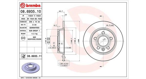 Brake Disc (360406049200)