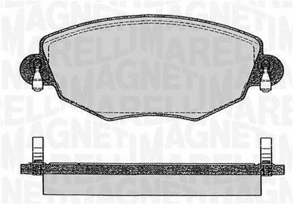 Brake Pad Set, disc brake (363916060266)