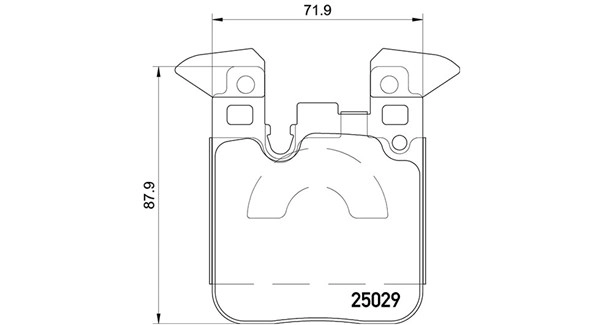 Brake Pad Set, disc brake (363700506087)