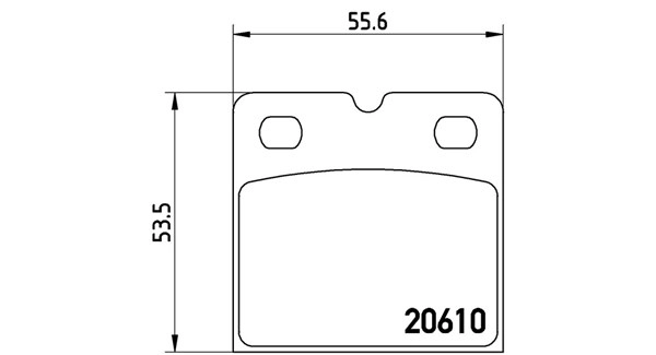 Brake Pad Set, disc brake (363700402001)
