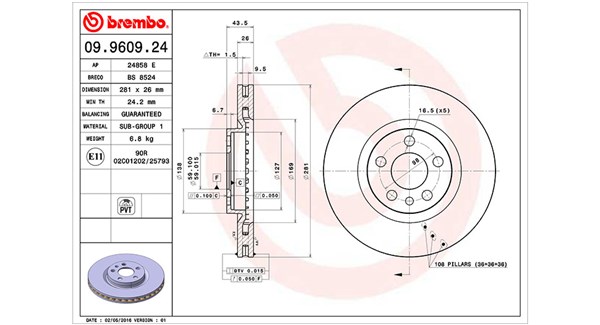 Brake Disc (360406087000)