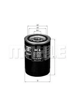 Filter, operating hydraulics (154775012730)