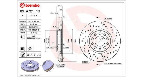 Brake Disc (360406142002)