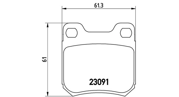 Brake Pad Set, disc brake (363700471008)