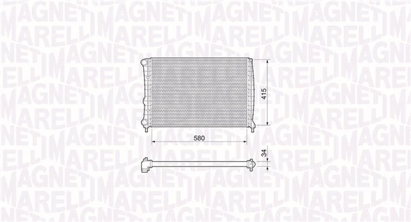 Radiator, engine cooling