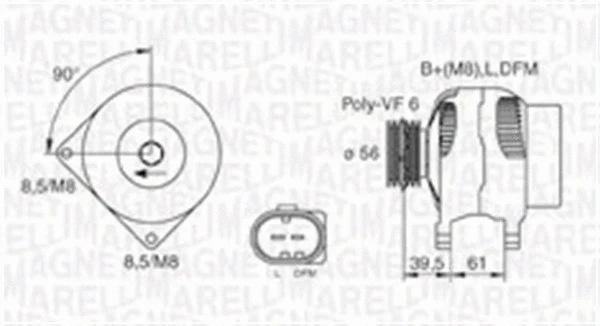Alternator (063731394010)