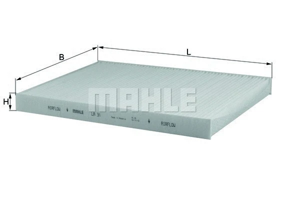 Filter, cabin air (154064173800)