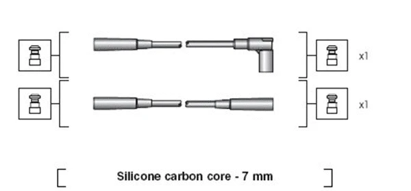 Ignition Cable Kit (941318111007)