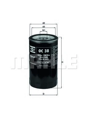 Oil Filter (154776415090)