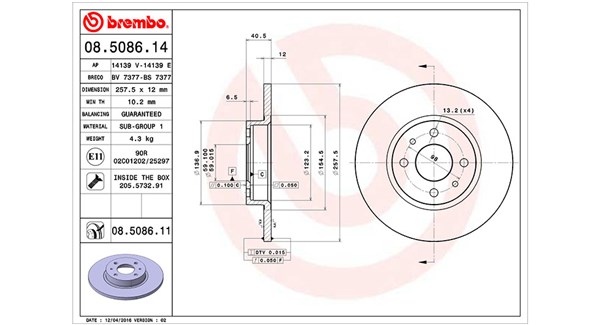 Brake Disc (360406021800)