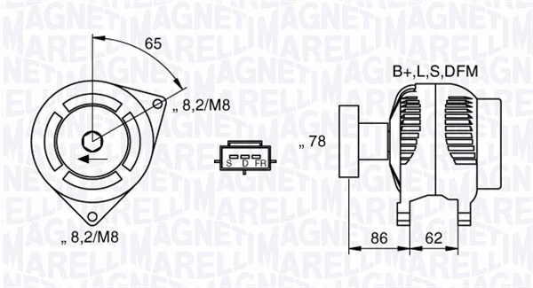 Alternator (063377414010)