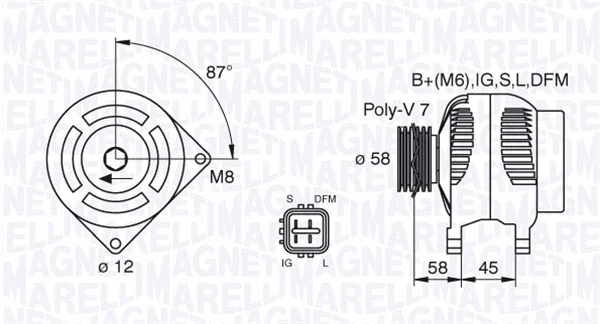 Alternator (063377435010)