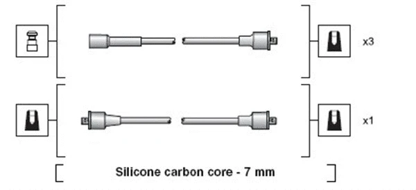 Ignition Cable Kit (941318111169)