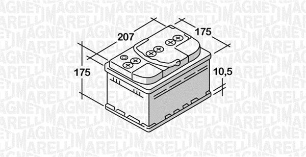 Starter Battery (068044042030)