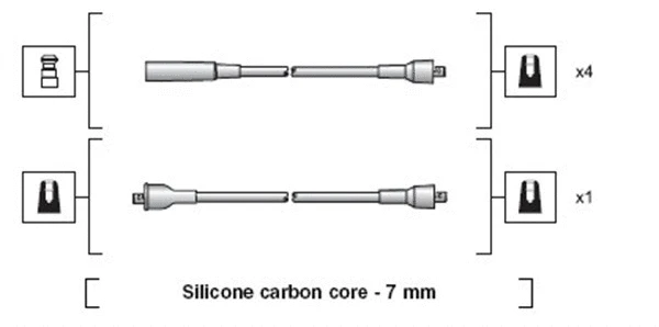 Ignition Cable Kit (941318111230)