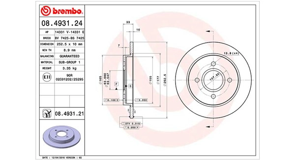 Brake Disc (360406024600)