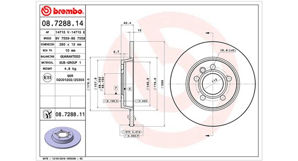Brake Disc (360406050300)