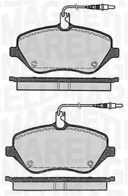 Brake Pad Set, disc brake (363916060615)