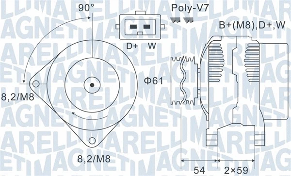 Alternator (063731143010)