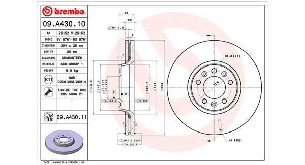 Brake Disc (360406075700)