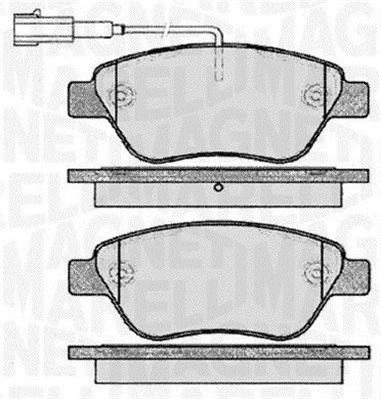 Brake Pad Set, disc brake (363916060560)