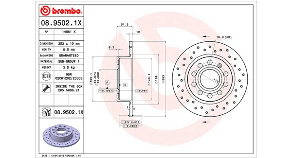 Brake Disc (360406050702)