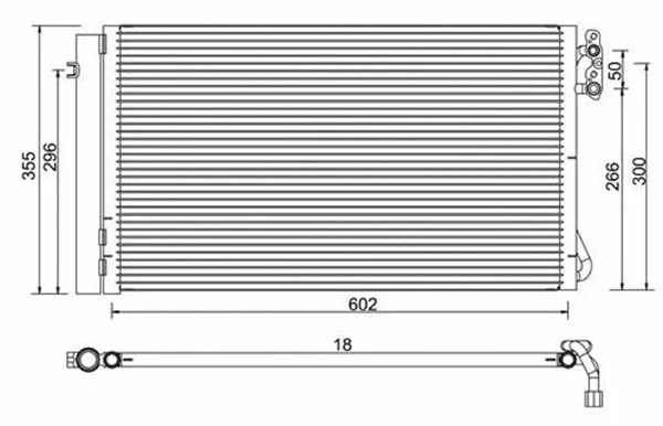 Condenser, air conditioning (359003220300)