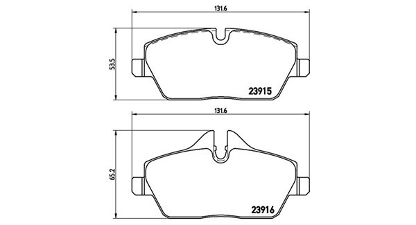 Brake Pad Set, disc brake (363700506034)