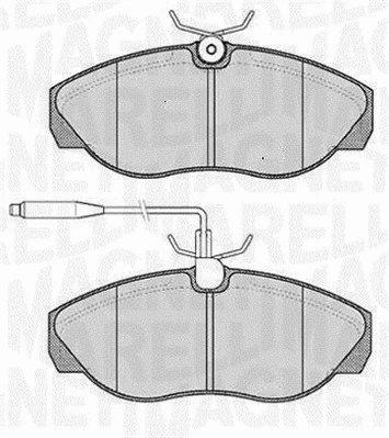 Brake Pad Set, disc brake (363916060789)