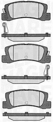 Brake Pad Set, disc brake (363916060292)