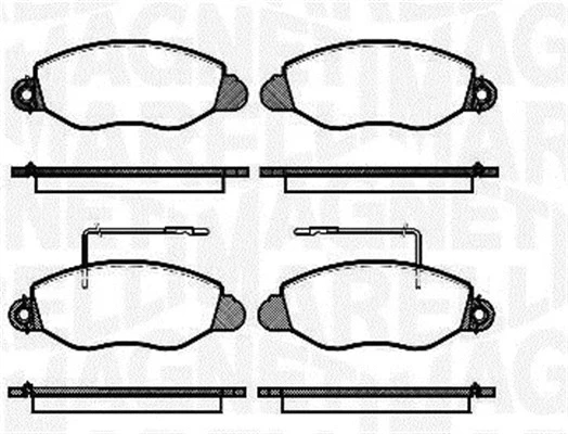 Brake Pad Set, disc brake (363916060557)