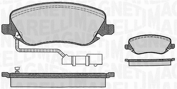 Brake Pad Set, disc brake (363916060289)
