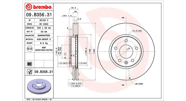 Brake Disc (360406166101)