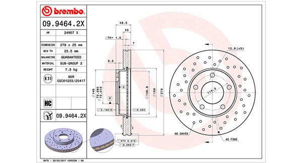 Brake Disc (360406138002)