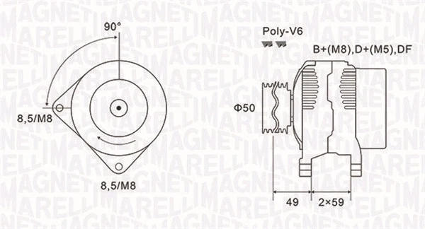 Alternator (063731147010)