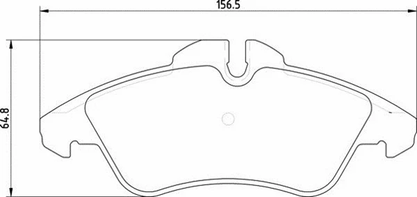 Brake Pad Set, disc brake (363700201835)