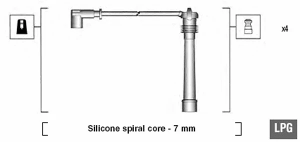 Ignition Cable Kit (941095910629)