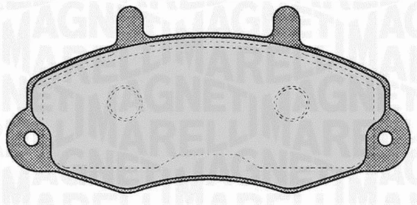 Brake Pad Set, disc brake (363916060269)