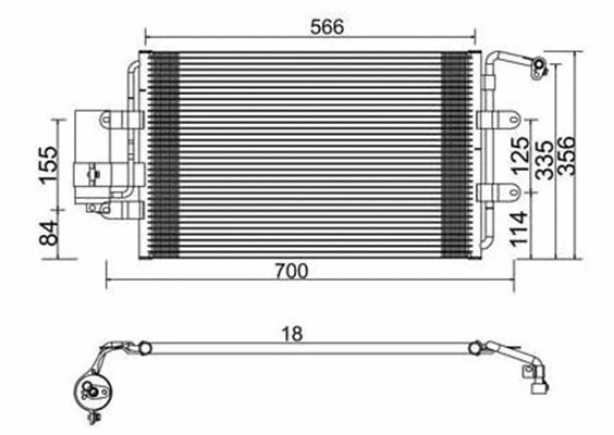 Condenser, air conditioning (359003221680)
