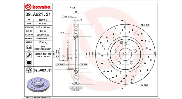 Brake Disc (360406109101)