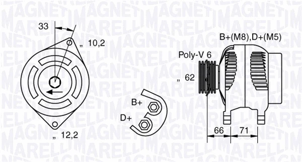 Alternator (063321332010)