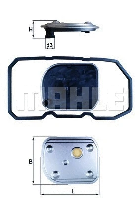 Hydraulic Filter, automatic transmission (154072440112)