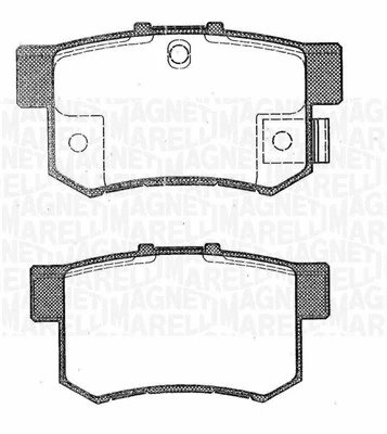 Brake Pad Set, disc brake (363916060464)