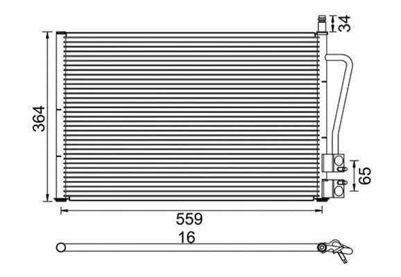 Condenser, air conditioning (359003220640)