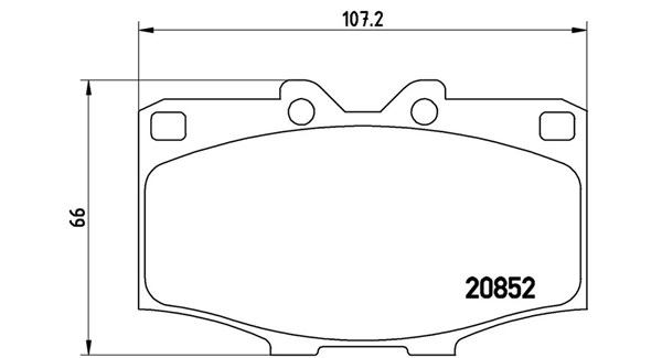 Brake Pad Set, disc brake (363700483006)