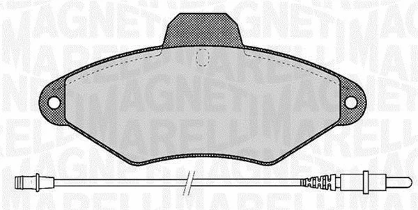 Brake Pad Set, disc brake (363916060198)