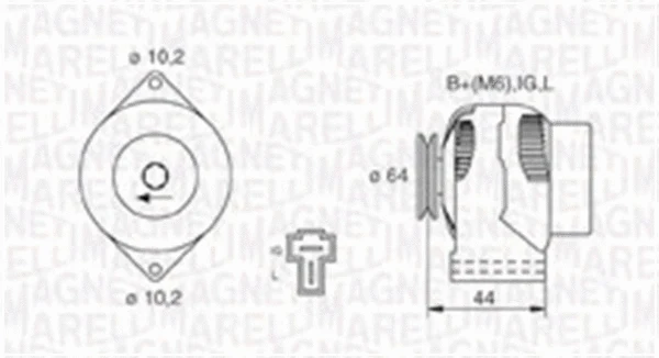 Alternator (063730551010)